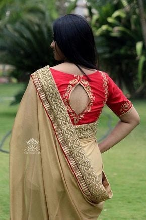 Blouse back neck designs