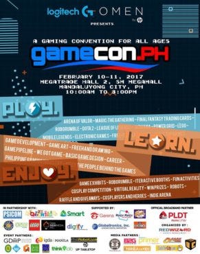 GameCon PH 2018 Poster