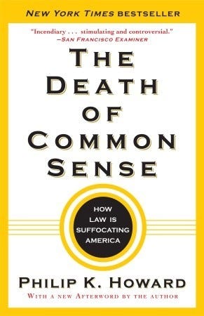 The Death of Common Sense: How Law Is Suffocating America PDF