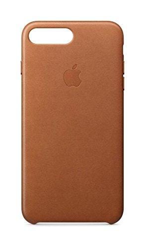 Apple Leather Case for iPhone 8 Plus and iPhone 7 Plus - Saddle Brown