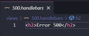 Example 500 handlebars’ file