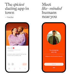 A screenshot of the Feeld dating app