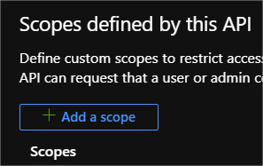 OAuth scopes in AAD