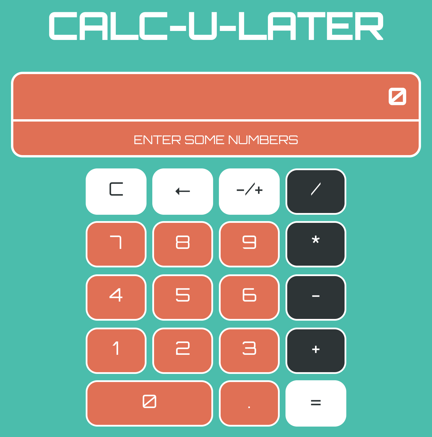 calculator design