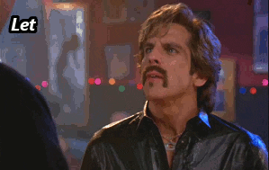 A GIF of White Goodman saying, “Let me hit you with soime knowledge.”