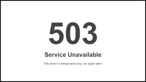 the-service-is-unavailable-nedir