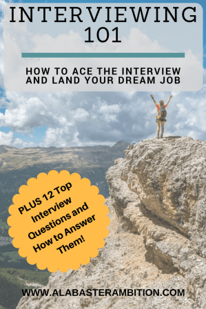 Interviewing 101 Ace the Interview Land Your Dream Job