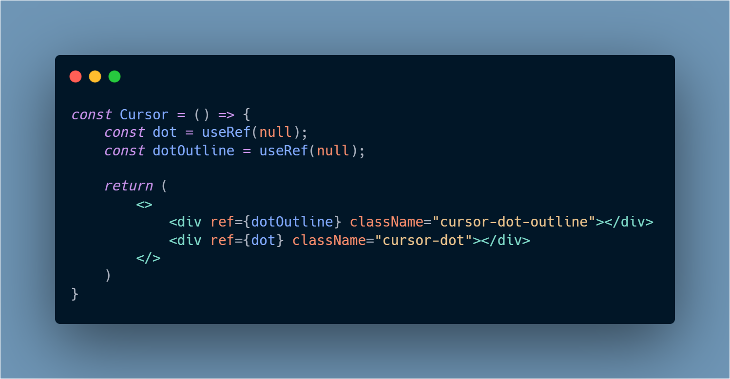 Cursor HTML/JSX (cursor.jsx)