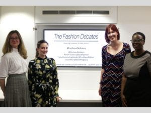 The fashion debates sustainable fashion