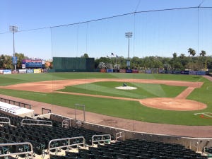 Hammond Stadium, the Spring Training home of the Minnesota Twins.