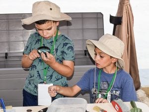 these little archaeologists are developing a love of learning