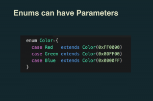 Scala Dotty enumerations