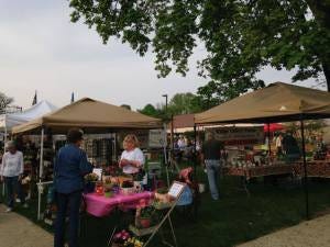 PHOTO COURTESY OF HATBORO FARMERS MARKET / The Hatboro Farmers Market is operated by the Hatboro Resident's Association and includes about 40 rotating vendors, food trucks, live music and other entertainment. 