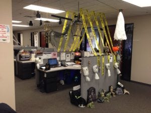 Halloween office ideas