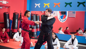 taekwondo combat training