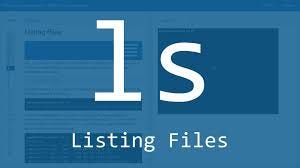 ls. Listing Files