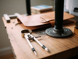 wood-architect-table-work