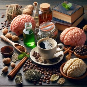 Brain Health with Coffee and Green Tea