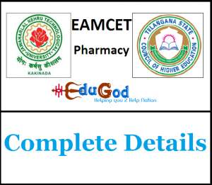 EAMCET Pharmacy application, syllabus, pattern, admit card