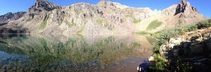 Cathedral Lake and Cathedral Peak