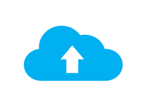 Backup cloud icon