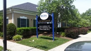 Dr. Avallone's beautiful office at 111 Floral Vale Blvd. Yardley, PA 19067. Photo by Al Thompson