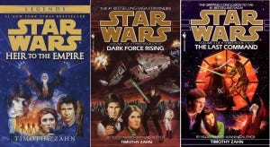 The Thrawn Trilogy was widely considered to be the unofficial Episodes VII - IX