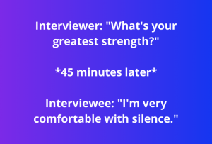 Hilarious HR interview joke