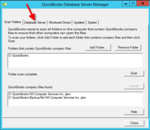 QuickBooks Database Server