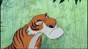 Shere Khan was not happy about his screen time being reduced.