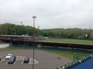 Beehive Field was once the home of the New Britain Red Sox, it sits adjacent to New Britain Stadium.