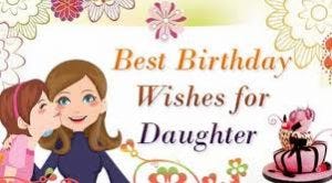 SWEET BIRTHDAY MESSAGE FOR DAUGHTER