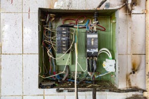 terrible wiring work