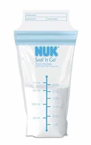 NUK Seal N Go Breast Milk Bags