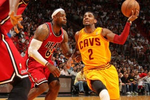 The talent pairing of James & Irving could certainly elevate Cleveland back into contention. 