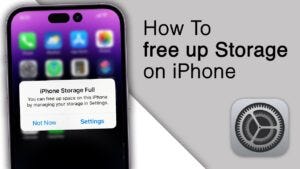 How to Manage Storage on My iPhone 14 Effectively