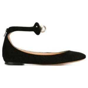 Chloe Ankle Strap Ballerinas