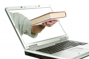 In the age of computers, books can now be handed to you through online formats. 