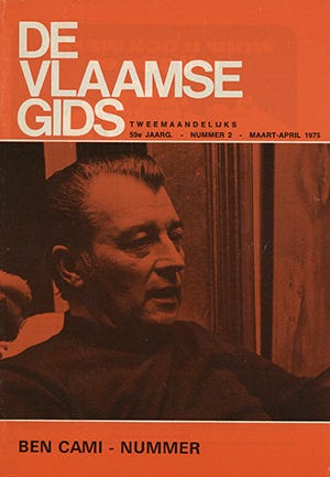 Themanummer van ‘De Vlaamse Gids’, 3 april 1975