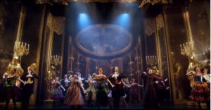 Masquerade scene from screenshot of trailer