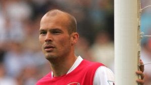 Freddie Ljungberg defends the post