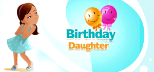 CUTE BIRTHDAY GREETINGS FOR DAUGHTER
