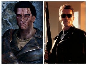 Arnold Schwarzenegger as T-800 V3.0 by anjoss 