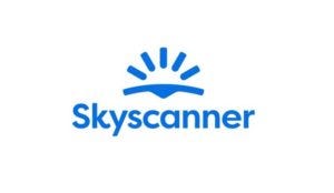 Logo do Skyscanner buscador de voos