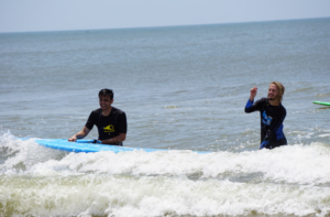 learning surfing
