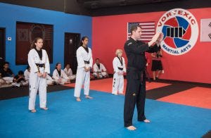 tae kwon do black belt instructor