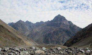 Day 7 Daytime crawl down Andes switchbacks with trucks (25)