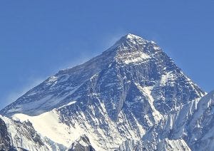 Mount Everest - writing career