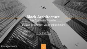 Black Architecture Presentation Template