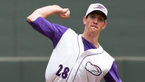 Matt Heidenreich went 8-2 with a 3.57 ERA for Winston-Salem in 2012. (Photo credit: Steve Orcutt).